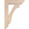 Ekena Millwork Imperial Slat Smooth Bracket w/ Offset Brace, Douglas Fir, 5 1/2"W x 18"D x 26"H BKT0604X18X26IMP06SDF - alternate 2